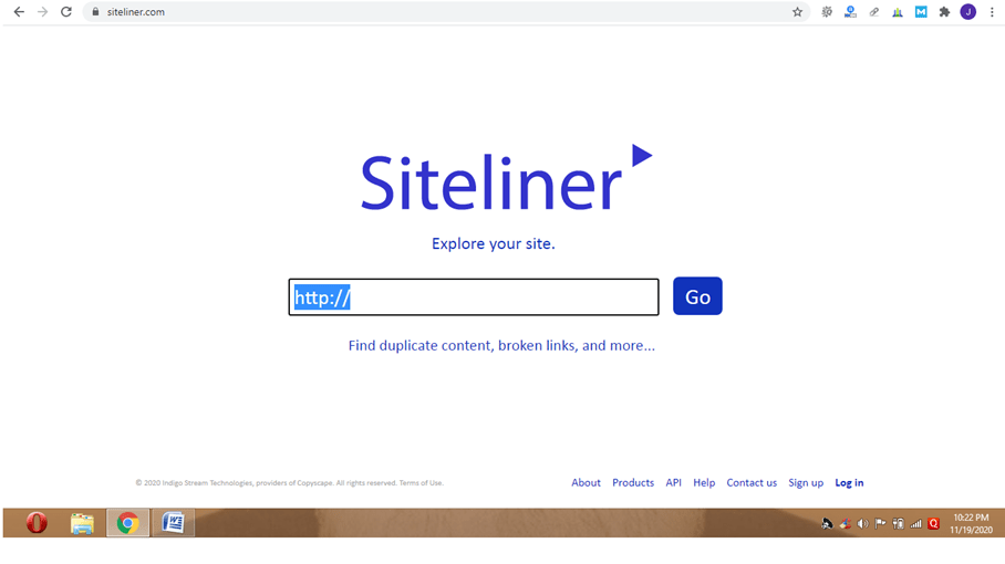 siteliner explore your site
